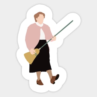 Mrs Doubtfire Sticker